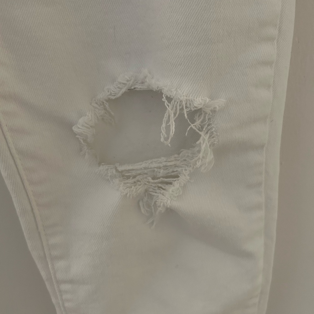 Levi's White 721 High Rise Skinny Ankle Jeans - Picture 7 of 13